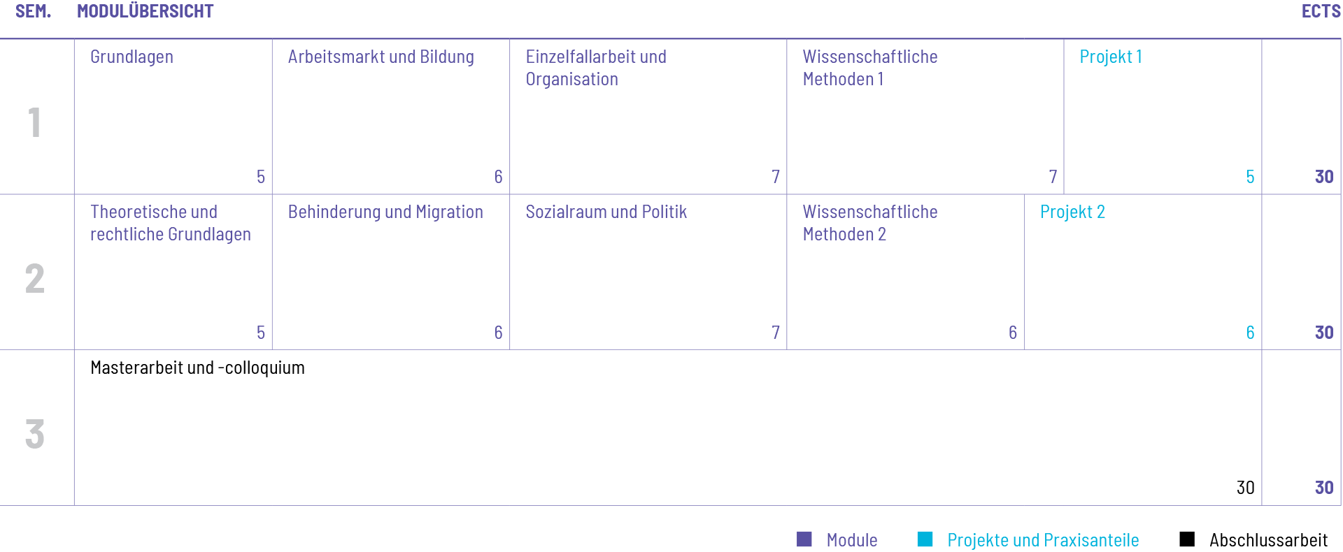 Studienplan Vorschau