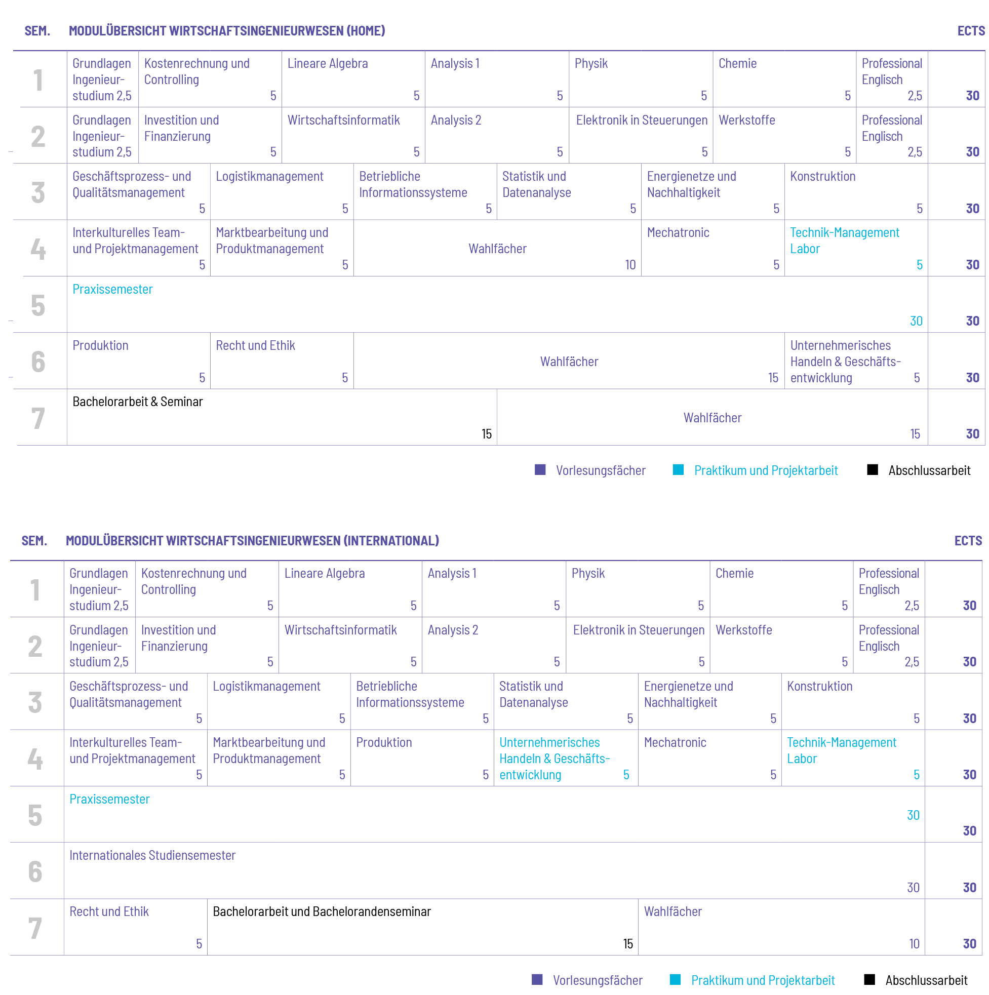 Studienplan Vorschau