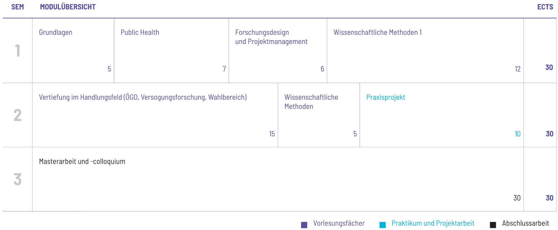 Studienplan Vorschau