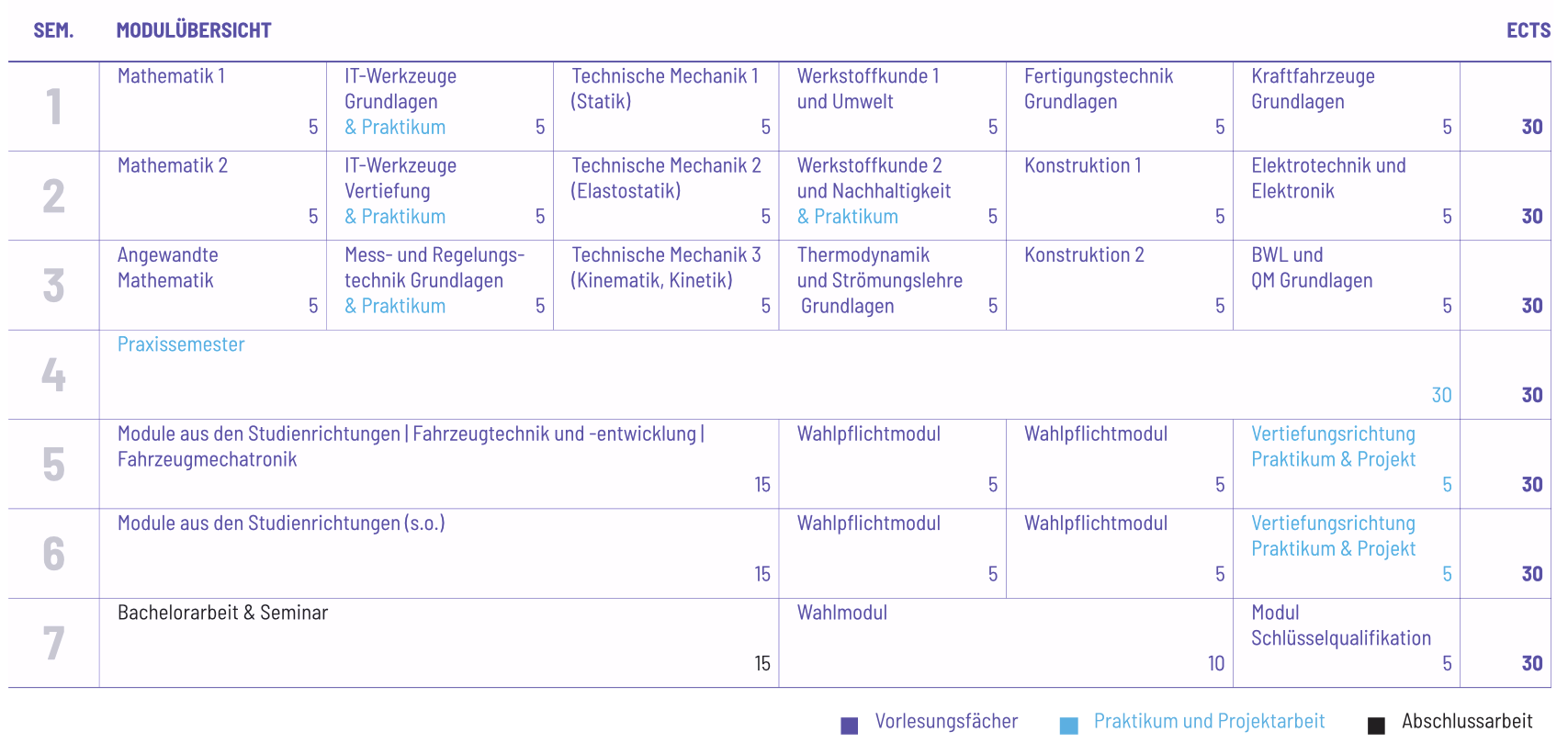 Studienplan Vorschau