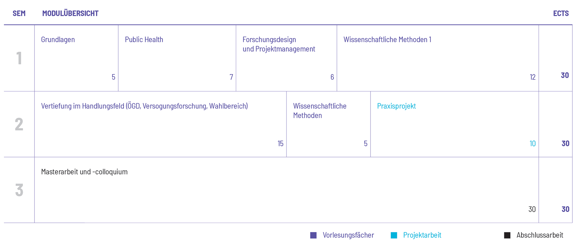 Studienplan Vorschau