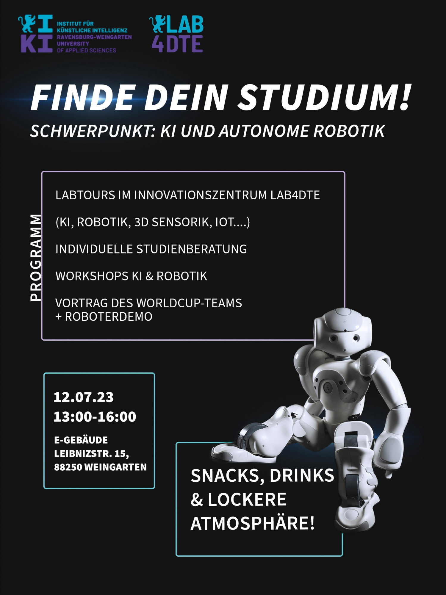 Veranstaltung: Künstliche Intelligenz und Autonome Robotik