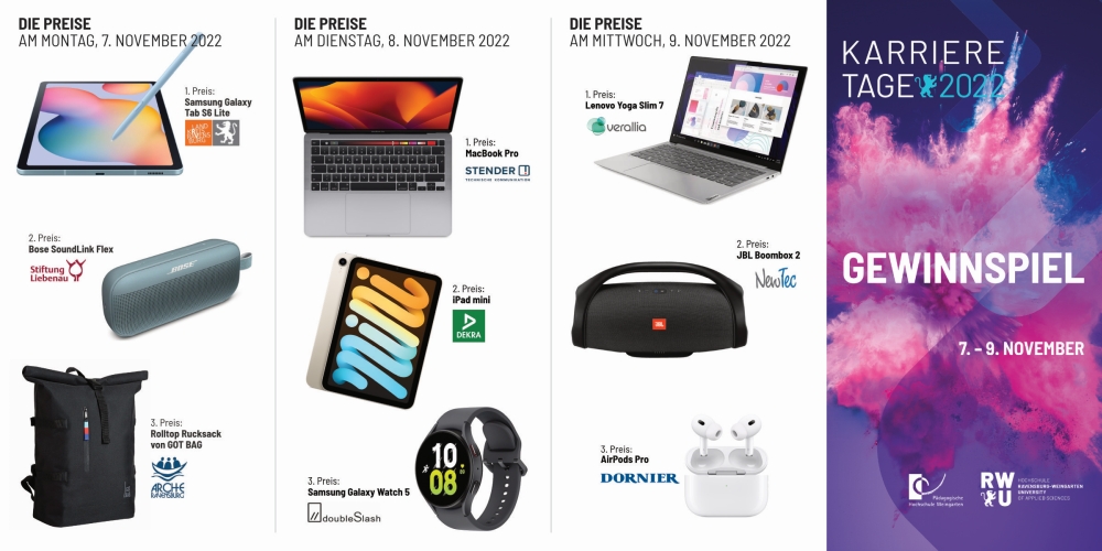 Gewinnspiel Karrieretage 2022