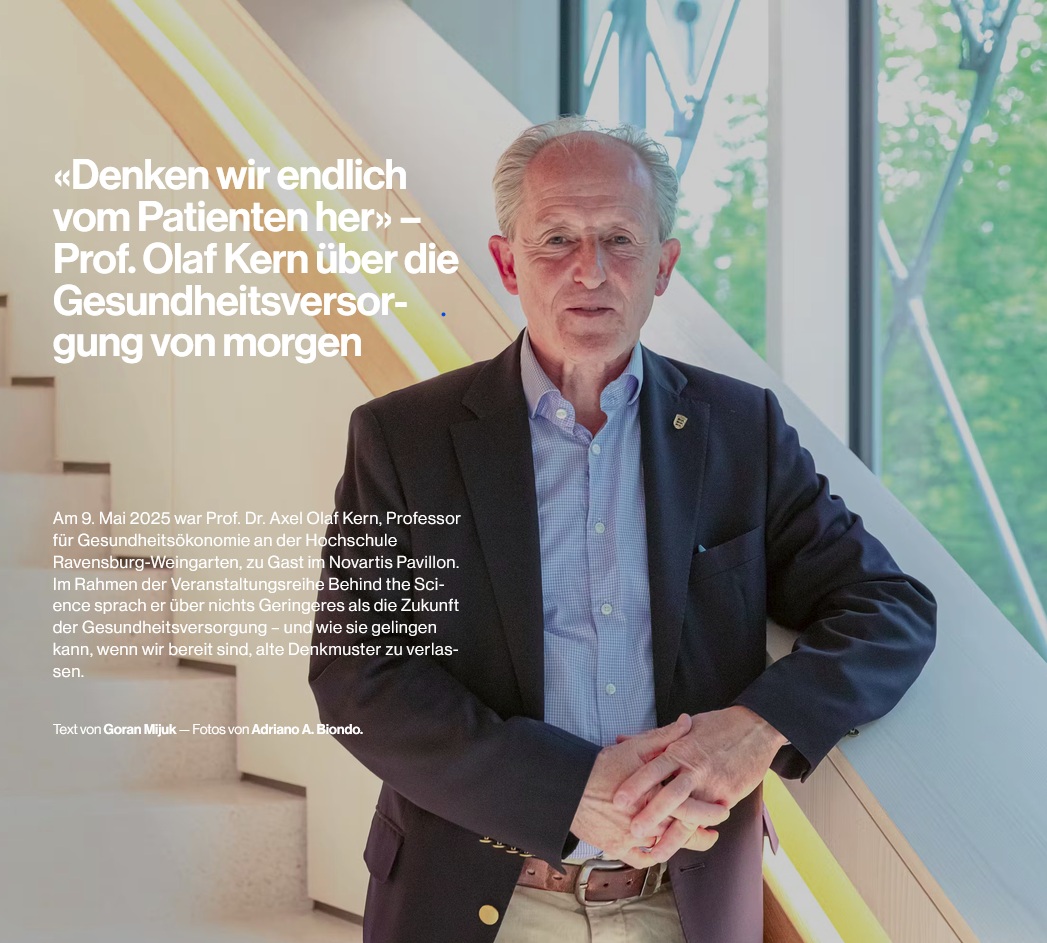 Axel Olaf Kern bei Novartis