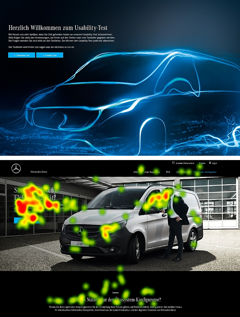 Eye Tracking Usability Mercedes Benz