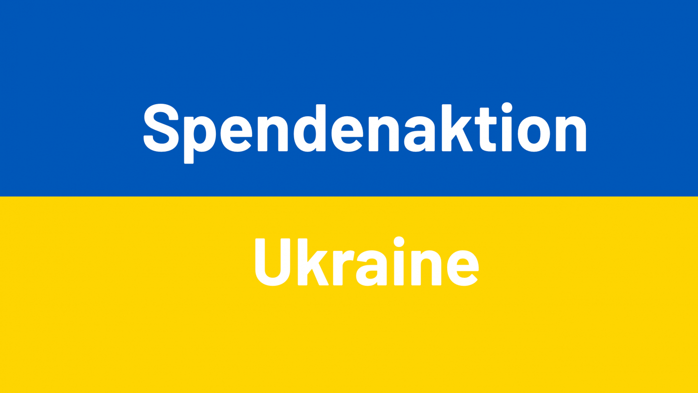 Ukraine Spendenaktion