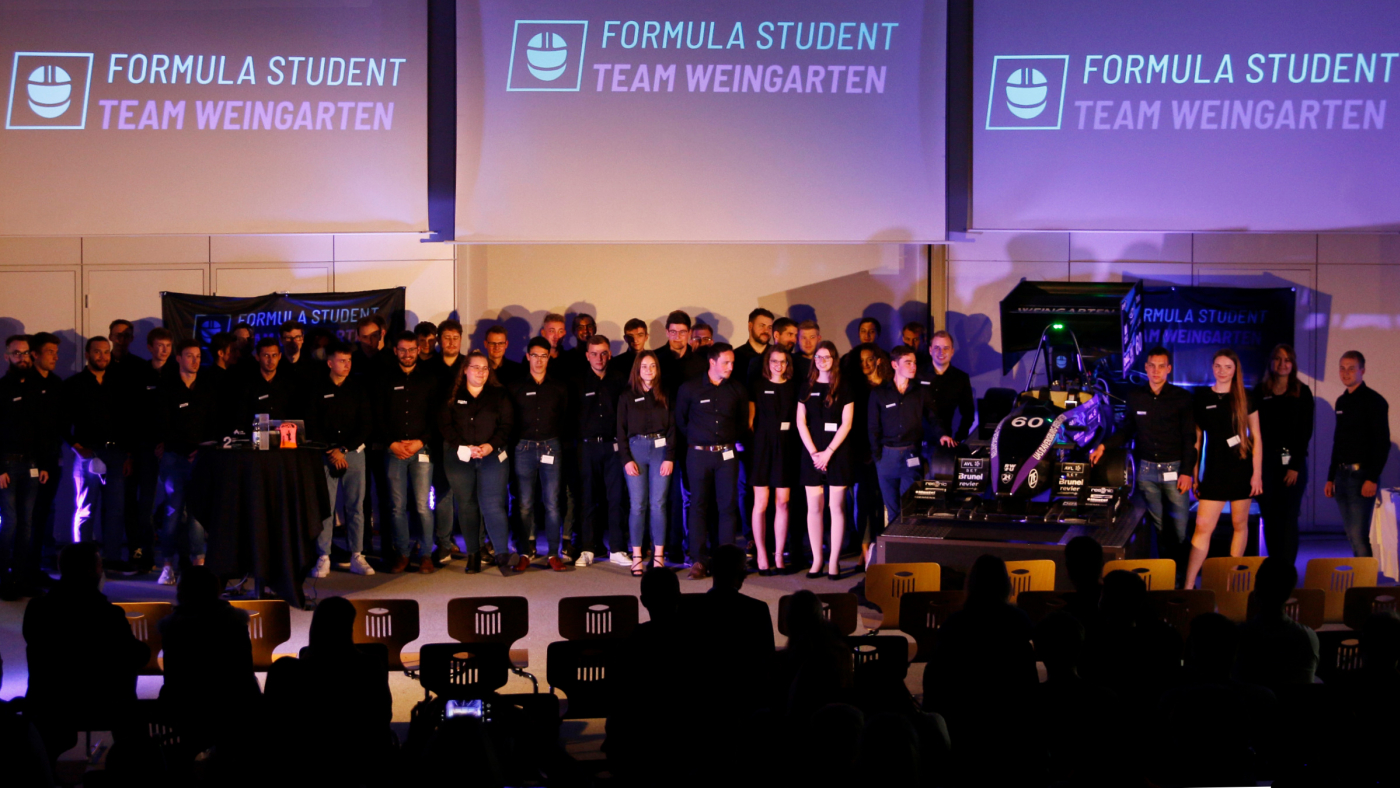 Formula Student Team Weingarten Rollout Stinger 22E