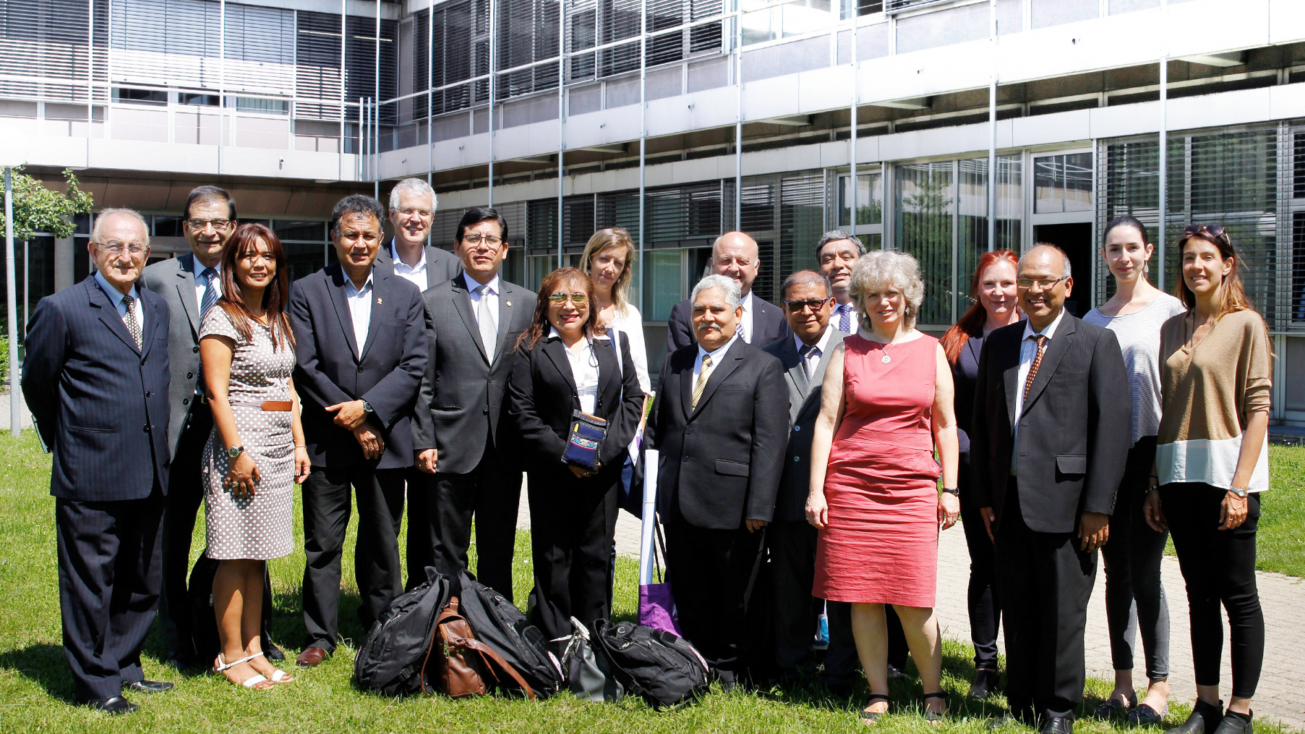 Delegation der Universidad nacional de Ingenieria Lima