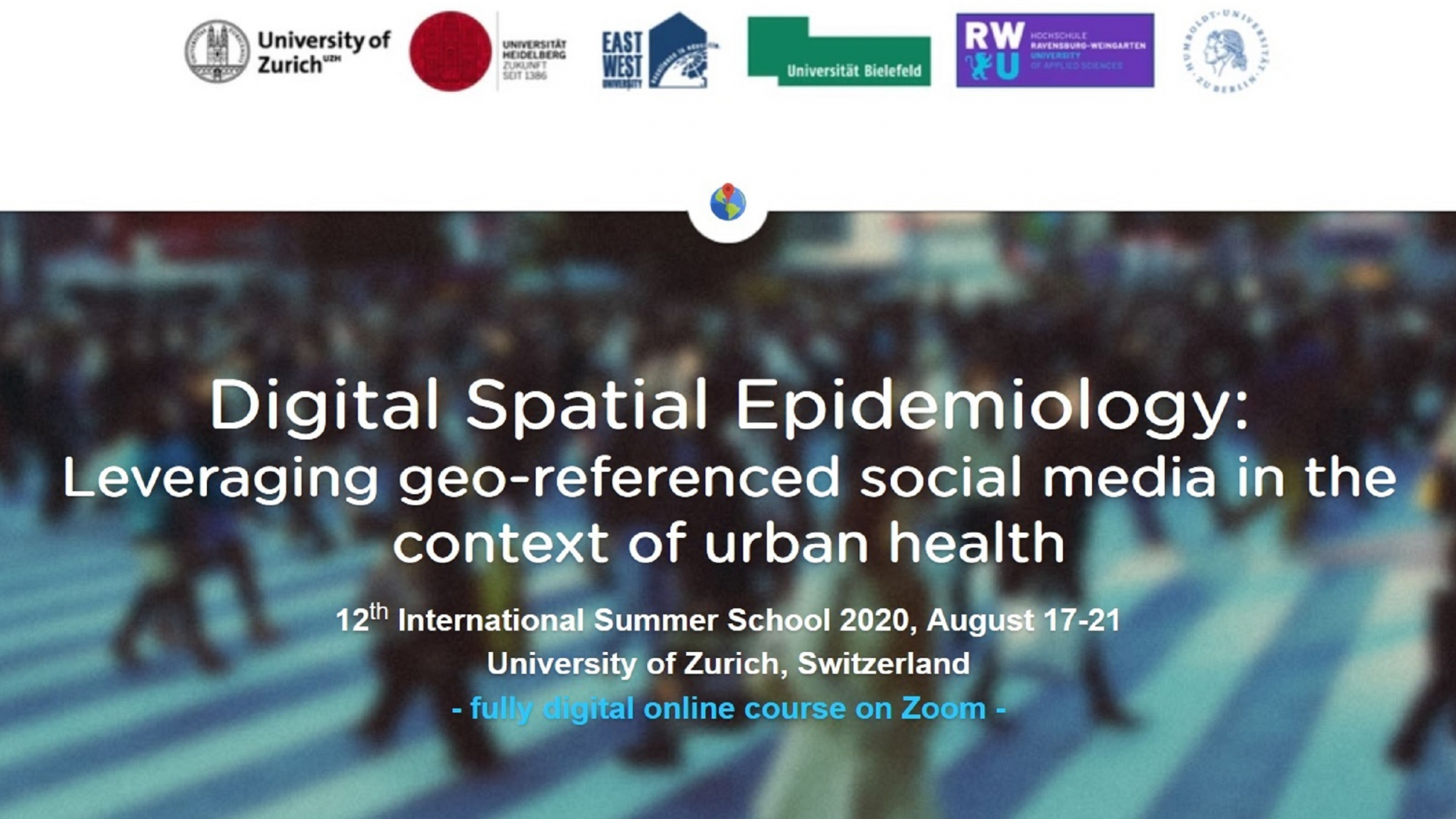 12th International Summer School: Digital Spatial Epidemiology