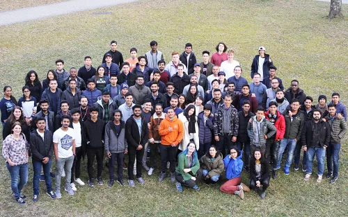 Internationale Studierende starten an der Hochschule Ravensburg-Weingarten ins Sommersemester 2019.