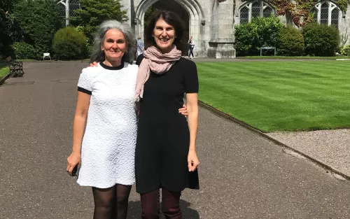 Mitabeiterinnen bei Englischkurs in Irland