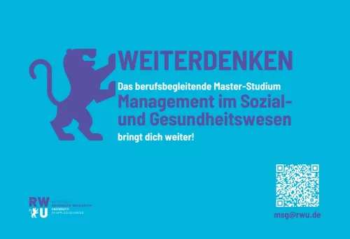Plakat Management im Sozial- und Gesundheitswesen