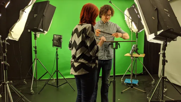 Digitale Lehre Fotostudio