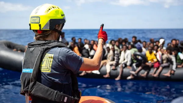 Eine erfolgreiche Seenotrettung im Mittelmeer