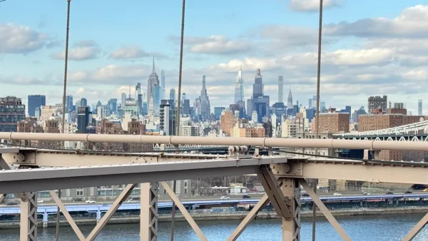 Theresa Breckle und Anja Konzept reisten im Februar für eine internationale Konferenz nach New York und stellten dort ihr Projekt vor.