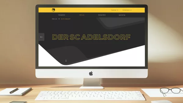 Startseite SCA Website