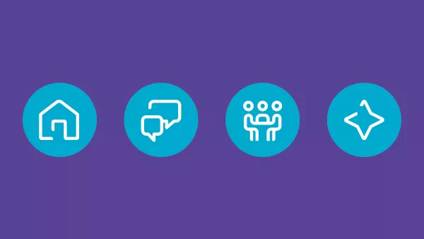 Hochschulweiterentwicklung Icons