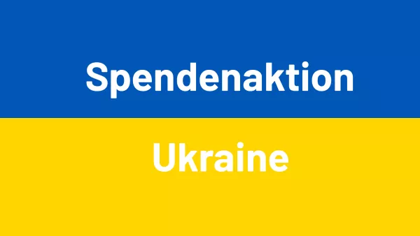 Ukraine Spendenaktion