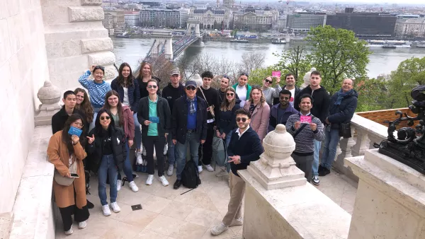 Studierende der International Academy in Budapest