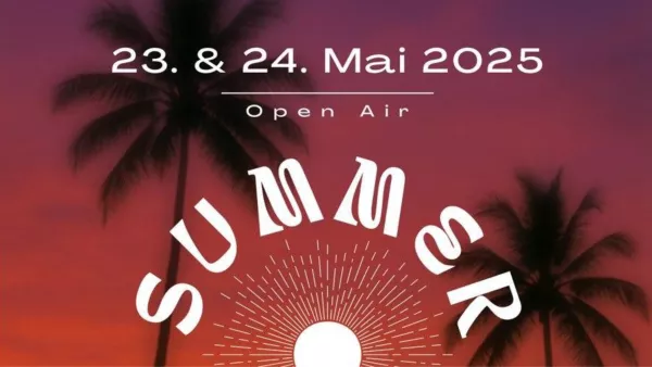 Ausschnitt des Plakats zum Summer Opening 2025