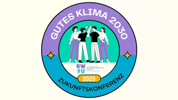 Logo der Klimaschutzkonferenz an der RWU 