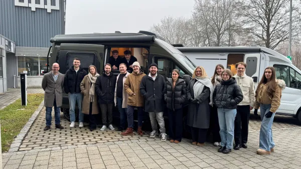 Gruppenfoto der Studierende 