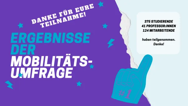 Titelbild Ergebnisse der Mobilitätsumfrage