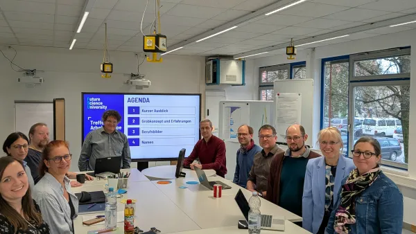 Arbeitskreis arbeitet am Grobkonzept für den neuen Studiengang im Projekt „Future Science University“.