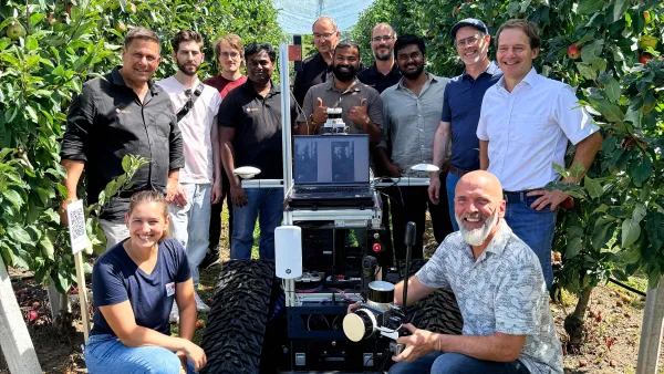 Pflückroboter, Ernteroboter, in Kooperation mit DHBW Ravensburg, InMach und vision&robotics