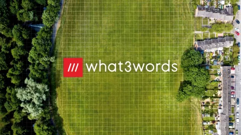 Foto von what3words