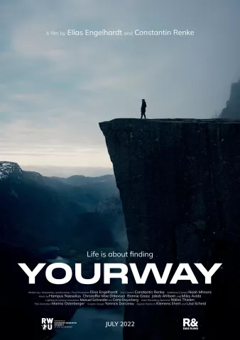 Filmplakat von YourWay von Elias Engelhardt, Absolvent Mediendesign RWU