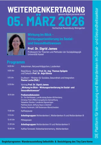 Plakat Programm Weiterdenkertagung