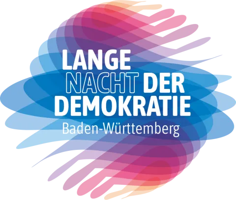 Veranstaltungslogo Lange Nacht der Demokratie Baden-Württemberg