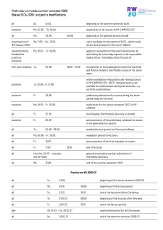 Schedule_summer semester 2020_as at 2020-04-16