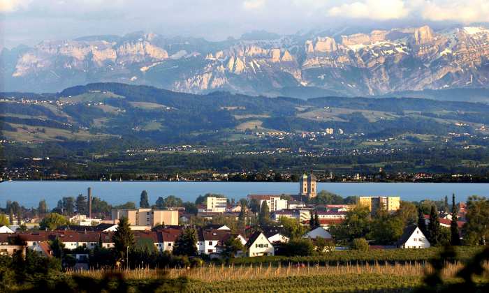 Bodensee und Berge
