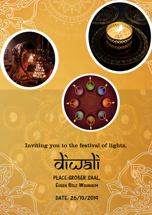 Einladung zum Diwali Festival 2019